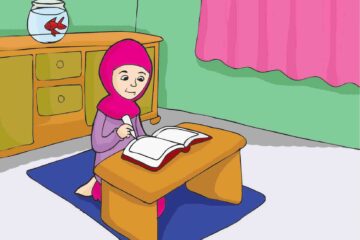 This is man’s prayer to God as he begins the study of the Qur’an.