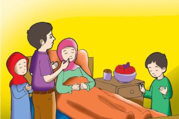 Pray for people who are sick so that Allah Ta'ala can heal them quickly. (1)