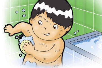 The Prophet said, it is obligatory to bathe at least once a week (1)