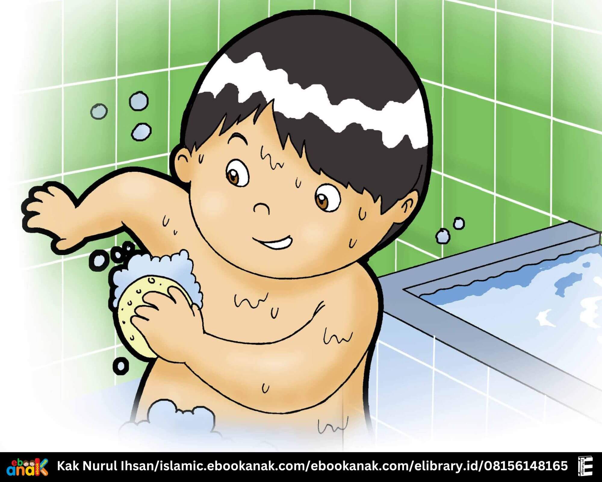 The Prophet said, it is obligatory to bathe at least once a week (1)