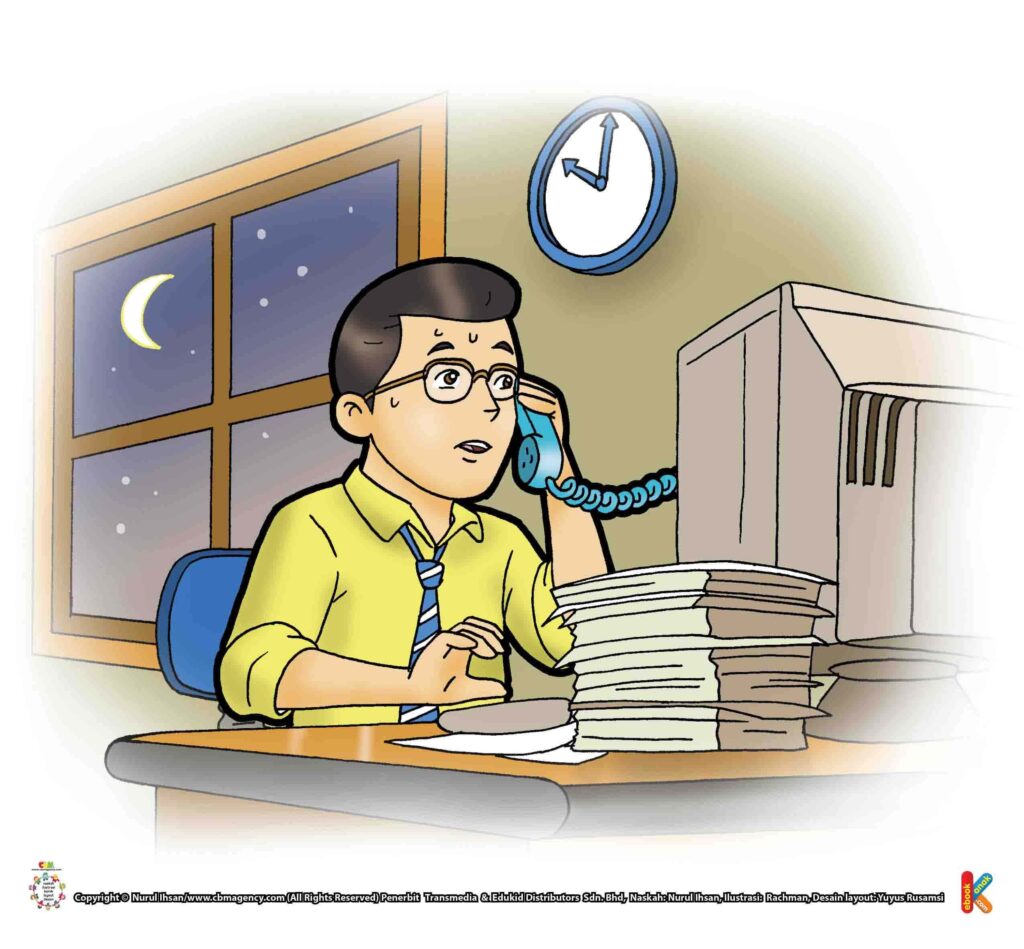 The Prophet said, working hard is noble and worth worship