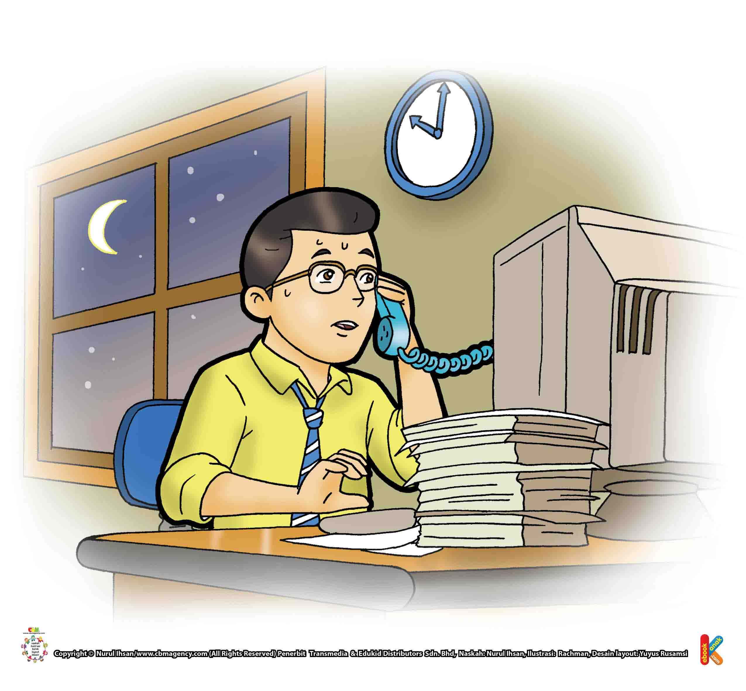 The Prophet said, working hard is noble and worth worship