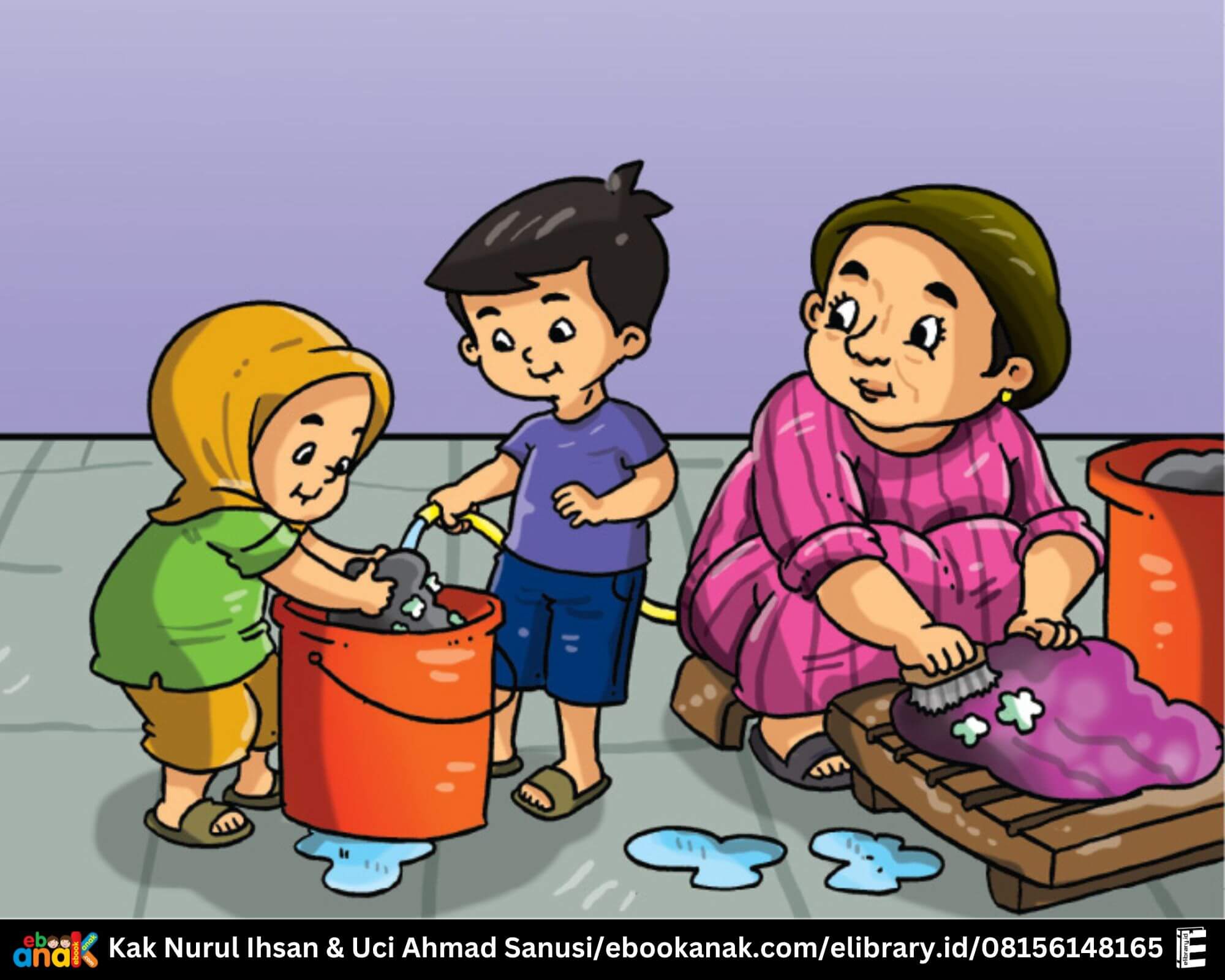 Water that has been mixed with sacred objects (1)