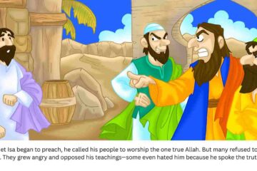 When Prophet Isa began to preach, he called his people to worship the one true Allah.