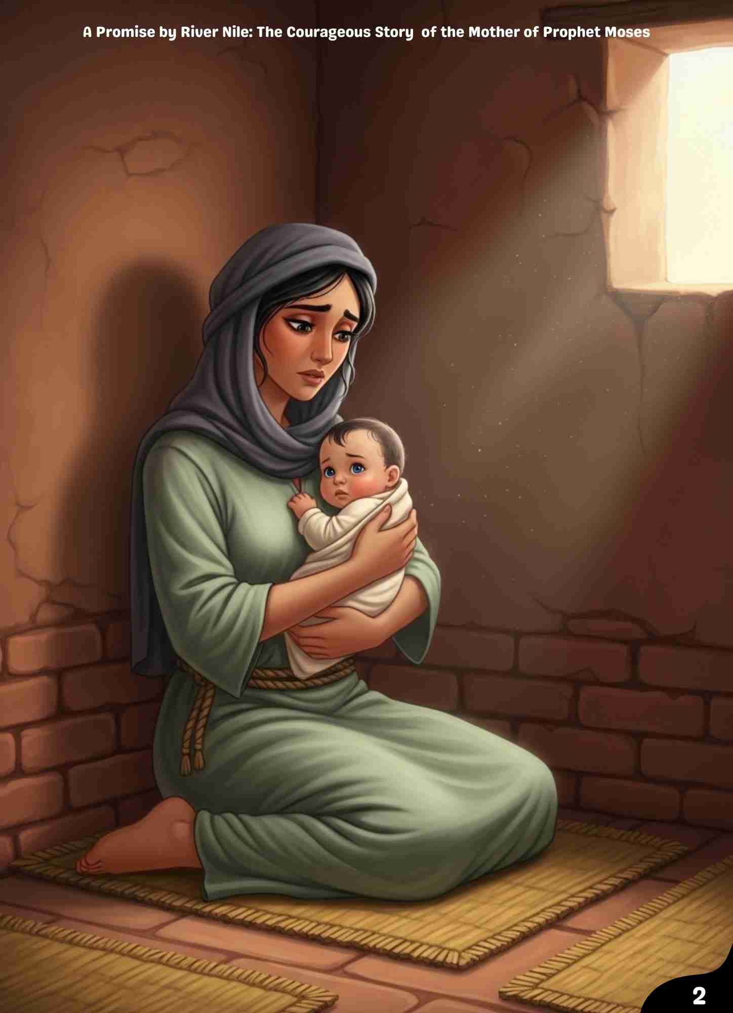 A Mother’s Courage Under Pharaoh’s Decree: The Early Story of Baby Moses