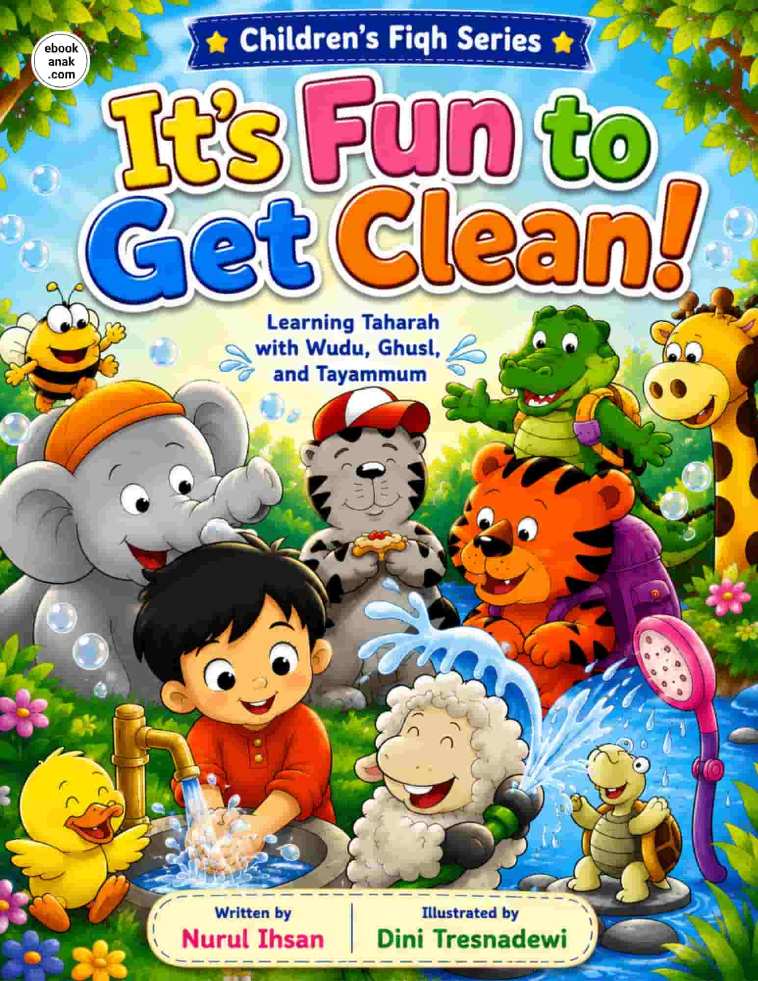 It's Fun to Get Clean! — book cover