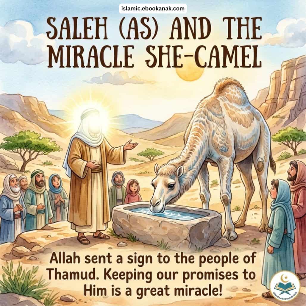 Saleh (AS) and the miracle she camel (1)